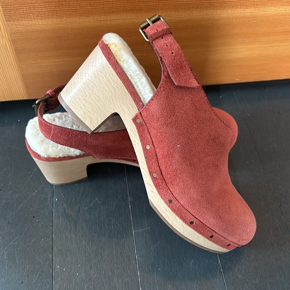 Madewell clogs with lining - super cozy